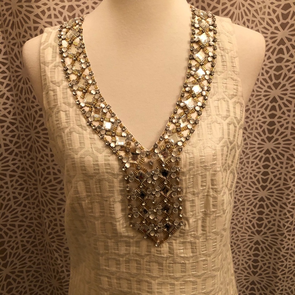 Laundry by Shelli Segal Jewel Embellished Dress - Picture 1 of 14